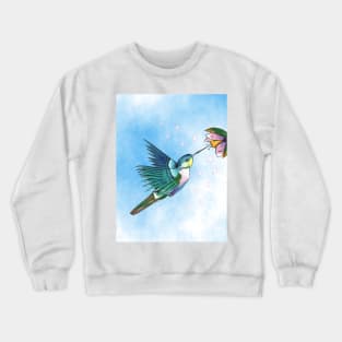 HUMMINGBIRD Lovers Crewneck Sweatshirt